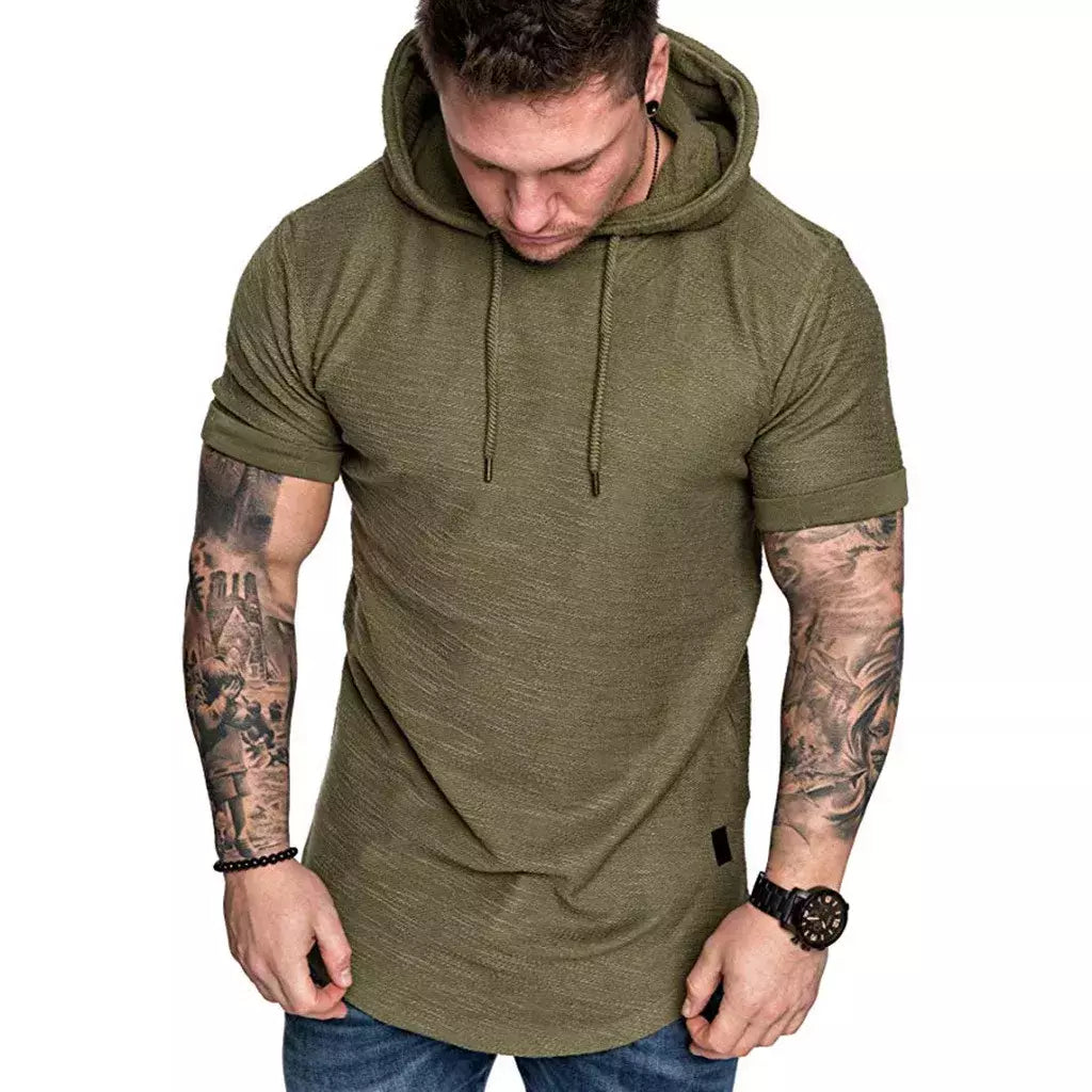 MRMT-moletons de manga curta para homens, moletom masculino com capuz casual, moletons monocromáticos, novidade nova, 2022, 2024