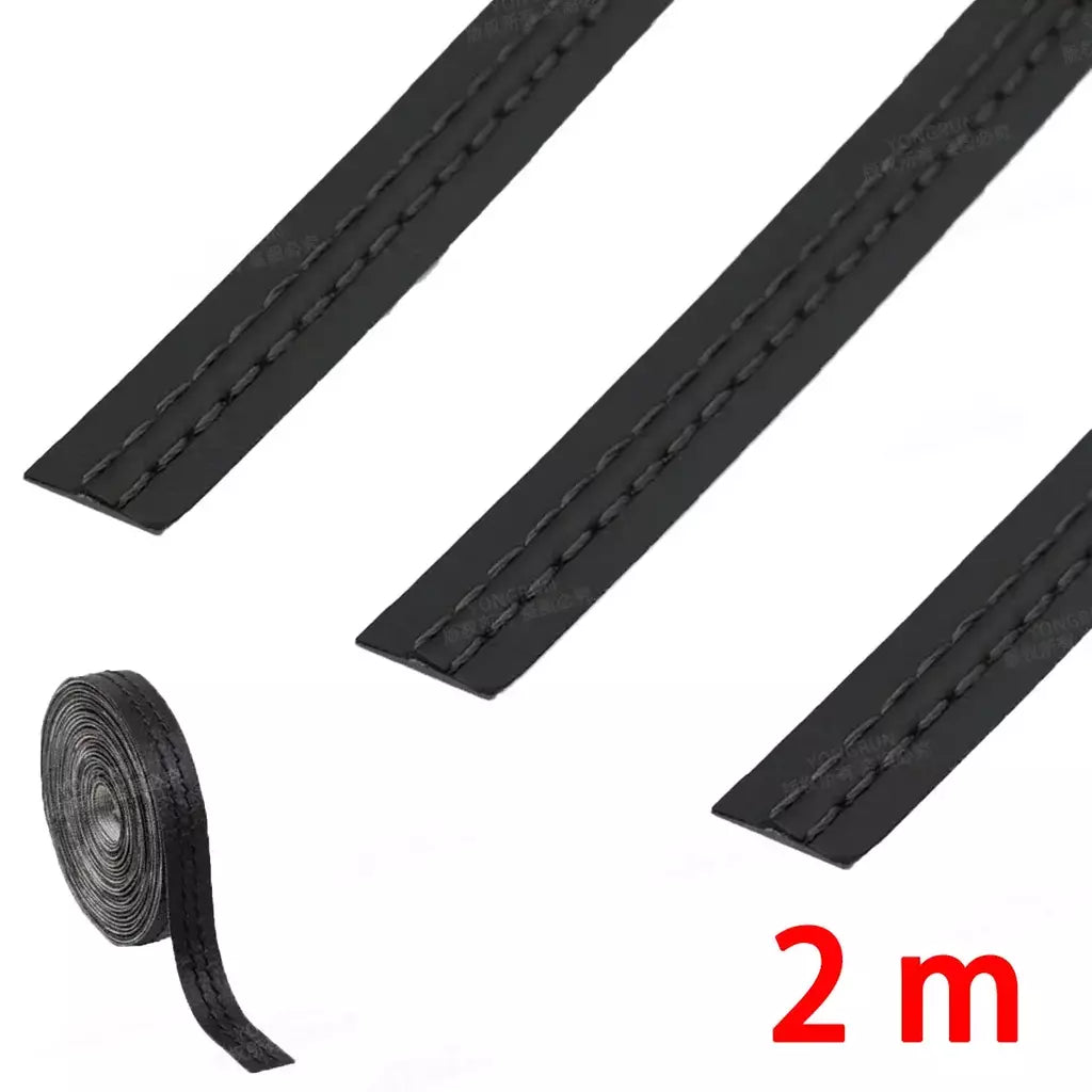 Linha de decoração de carro de 2 metros, tira decorativa, interior de carro, linha de decoração de couro, tira de tecelagem diy, decoração estilo carro