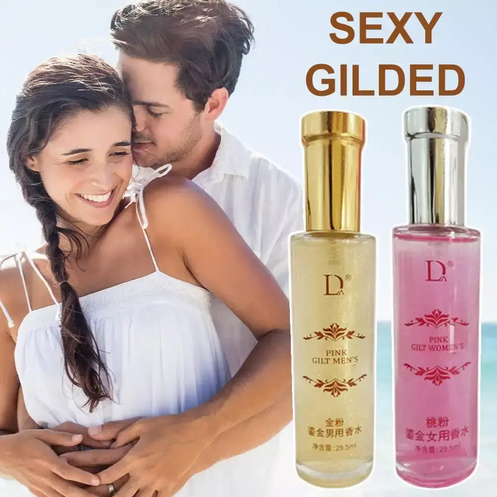 Perfume dourado erótico, fragrância de longa duração, charmoso perfume sey adulto, casal diário, namoro, produto spray corporal para mulheres e homens