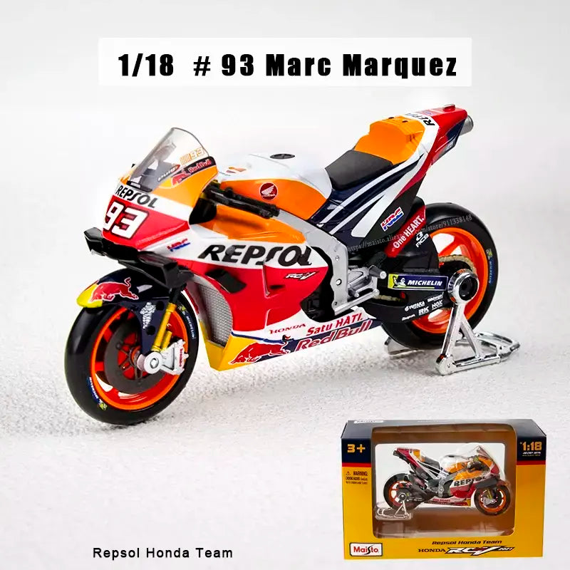 Maisto 1:18 NOVA Equipe Ducati Lenovo 2023 # 1 Bagnaia Champion Moto GP Racing fundição liga modelo de motocicleta coleção presente brinquedo