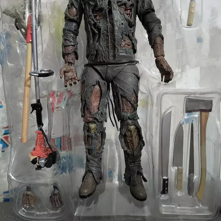 NECA The Firday Jason Voorhees Action Figure Parte VII Um Novo Sangue Jason Voorhees Coleção de Halloween Modelo Brinquedo Boneca Presente