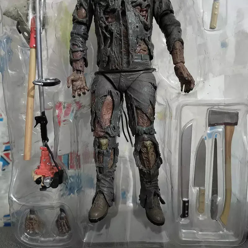 NECA The Firday Jason Voorhees Action Figure Parte VII Um Novo Sangue Jason Voorhees Coleção de Halloween Modelo Brinquedo Boneca Presente