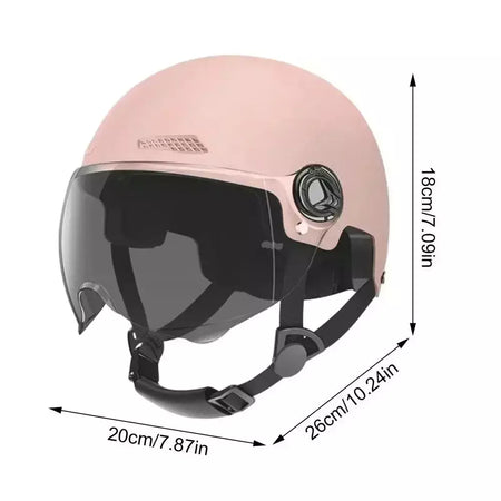 Capacete leve seguro e confortável para adultos - Óculos incluídos adequados para motocicleta E - Bicicleta de montanha