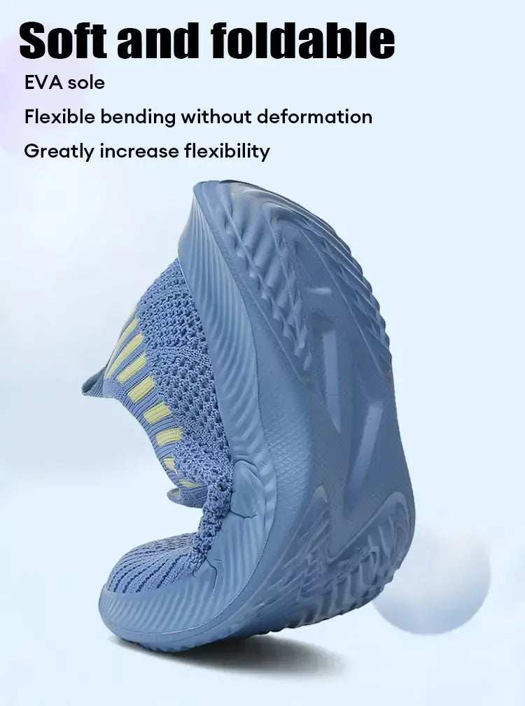Crianças meninos sapatos casuais leves sola macia respirável crianças meninas esportes andando tênis antiderrapante