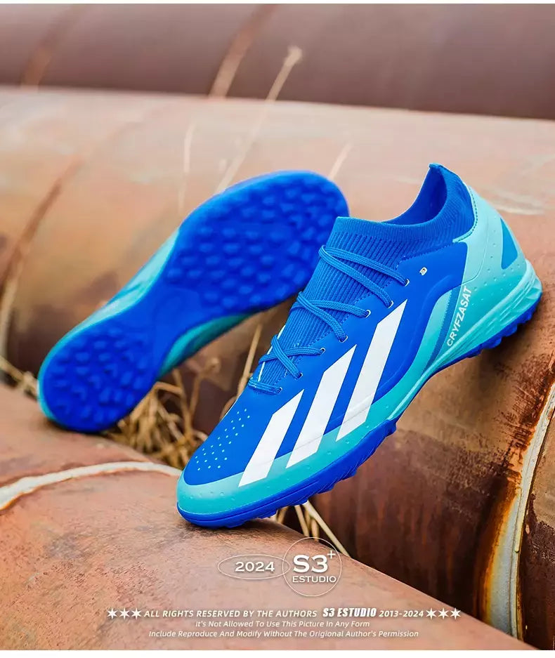 Tênis de treinamento interno profissional para homens, sapatos de futebol originais, botas de campo, ao ar livre, grampos sociais, rápidos