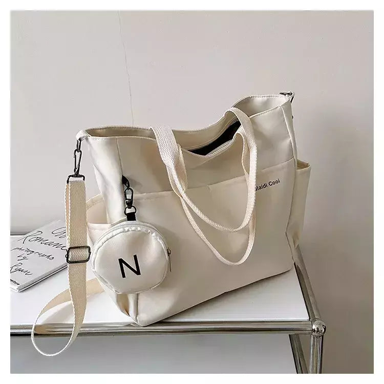 Bolsa de Ombro de Lona Japonesa para Mulheres, Crossbody Messenger Bag, Senhoras Bolsas de Mão, Bolsa Feminina, Senhoras, Tote, 2022