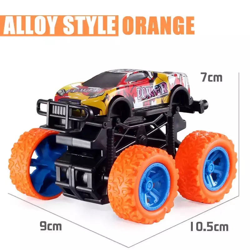 Puxar para trás carro de brinquedo rotação inercial carro de quatro rodas motriz veículo fora de estrada suv carro de corrida de energia brinquedo das crianças cargift