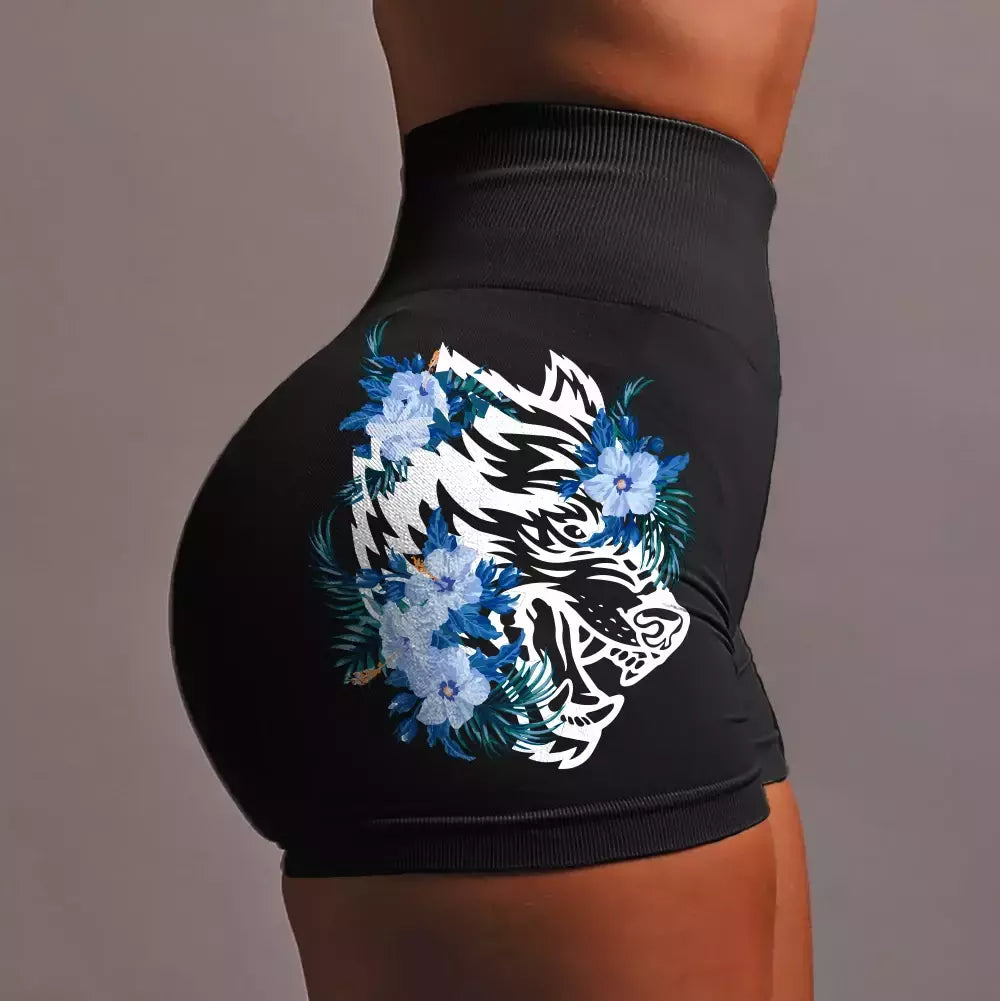 Ela Darc-Calções Esportivos Legais para Mulheres, Calça Legal, Fundo de Arranhar, Lobo Macio, Calções de Ginásio Respiráveis, Senhora, Nova Moda, 2022