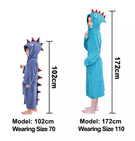Roupão de Banho Criança, Robe Banho Infantil Absorvente Macio, Roupa Banho Bebé, Toalha com Capuz Infantil, Artigos Banheiro, Roupão Praia Piscina Menino Menina, Pijama Lar