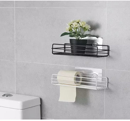 Prateleira De Banheiro De Parede, Prateleiras De Armazenamento De Canto, Suporte Do Shampoo, Rack Cosmético, Cesta De Dreno De Chuveiro De Ferro, Organizador Do Banheiro