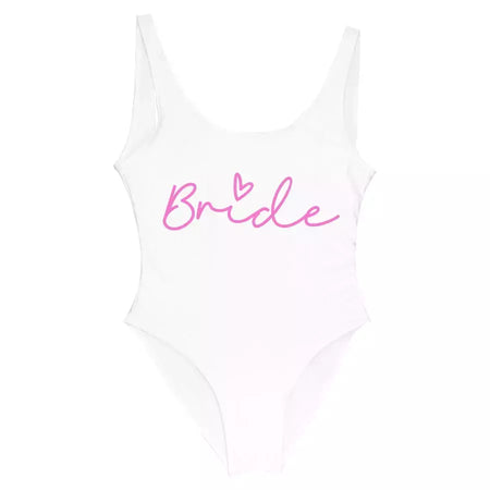 Fato de banho feminino com estampa dourada, squad, festa de solteira, moda praia verão, 1 pc, S a 3XL