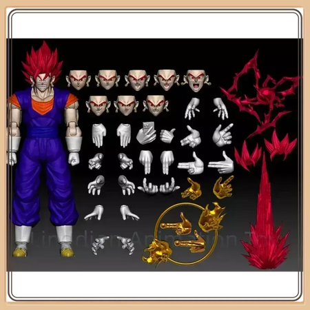 Em estoque brinquedo oc dragon ball shf super saiyan ssj vegito filho goku vegeta filho gohan troncos pvc anime figura de ação modelo coletor