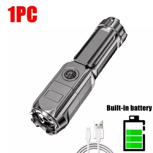 Lanterna edc poderosa, aparelho de autodefesa, lanterna super forte, alta potência, suprimentos de autodefesa, ferramentas de produtos de denfesa led