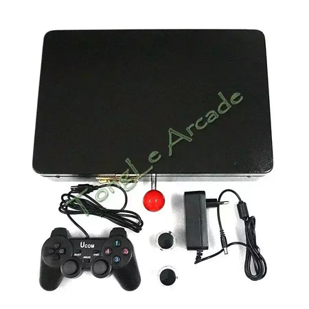 14-Polegada 3d pandora 26800 em 1 console dobrável portátil dx máquina de jogo 6 teclas caixa 720p tela hd mini arcade luar para crianças