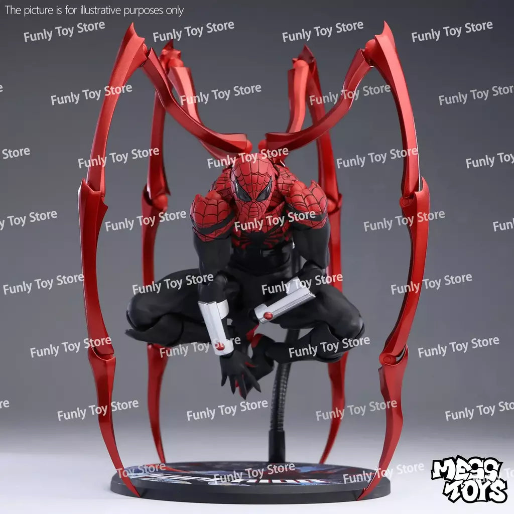 Em estoque brinquedos bagunça superior homem aranha médico polvo peter parker messtoys homem aranha vizinho anime figura de ação presentes brinquedos