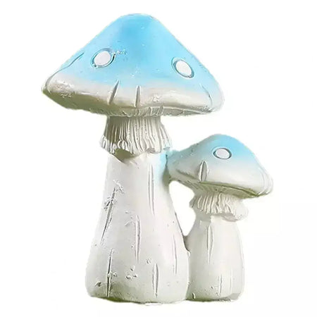 Eco-friendly Resina Jardim ornamento para casa, Estatueta Cogumelo Grande, Estátua Decorativa Criativa, Estatueta Durável Vivid