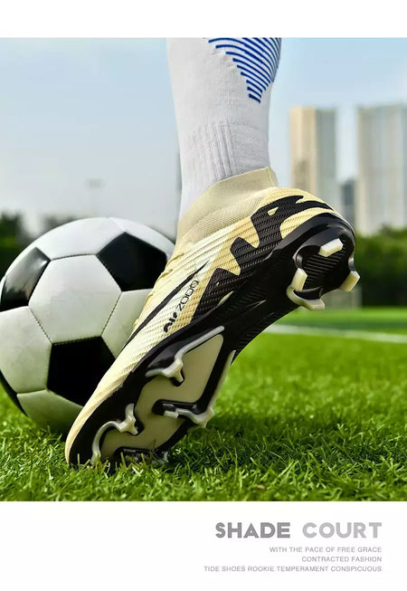 Botas de Campo de Futebol masculino, Treino Grama, Futsal, Sapatos de Futebol, Chuteiras Leves, Ao ar livre, Qualidade, Novo, Original