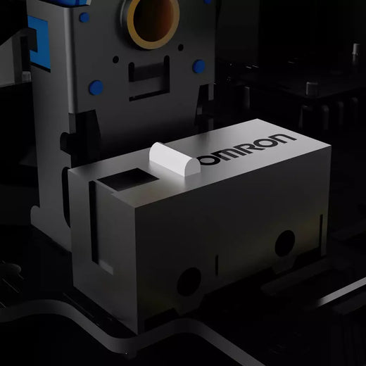 Mchoose a7x ultra liga de magnésio mouse para jogos sem fio paw3950 ti sensor omron óptico 8000hz ultra-alta taxa de pesquisa macros