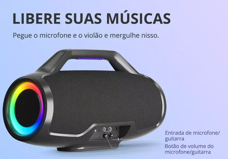 [do Brasil] caixa de som bluetooth Tronsmart Bang Max Alto-falante 130W com 3 Way Sistema de Som, 30h playtime, Sync Up 100 + alto-falantes, Controle APP