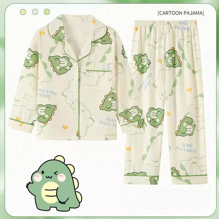 Sanrio cinnamoroll kuromi pochacco conjunto de pijamas infantis dos desenhos animados anime minha melodia manga curta pijamas bonito menino menina presentes