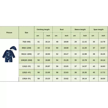 Maiô infantil de 0 a 5 anos, roupa de banho com estampa de tubarão, manga longa, meio zíper, com chapéu de sol, 2 peças, roupa de banho para crianças pequenas