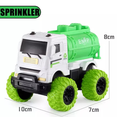 Puxar para trás carro de brinquedo rotação inercial carro de quatro rodas motriz veículo fora de estrada suv carro de corrida de energia brinquedo das crianças cargift