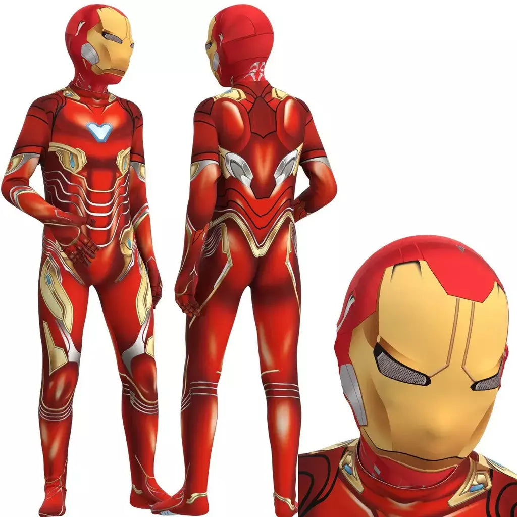 Crianças super-herói bodysuit milhas cosplay peter parker traje dos desenhos animados halloween conjunto com capuz traje de férias macacão com capuz separado