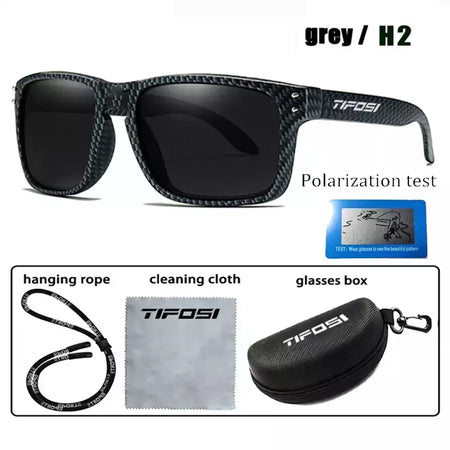 Tifosi-HD óculos polarizados com filme real, ao ar livre, lazer, caminhadas, viagens, golfe, pesca, condução, festa, colorido, UV400