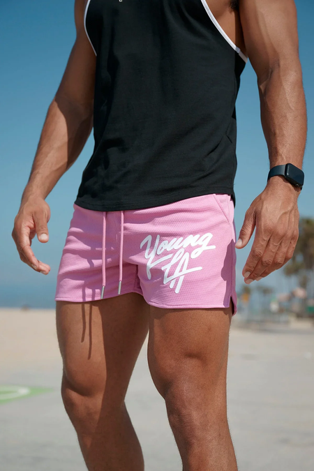 Calções de Fitness Masculino Estilo Americano, Corrida, Calça de Praia de Treino, Basquete, Esportes Ginásio, Fitness, Marcas
