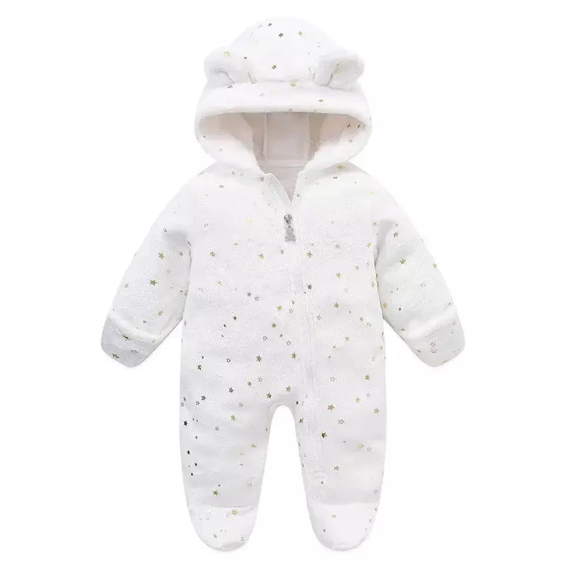 Roupas de bebê recém-nascido flanela outono inverno bebê meninos meninas macacão dos desenhos animados recém-nascido bodysuit macio quente para bebês 0-12m