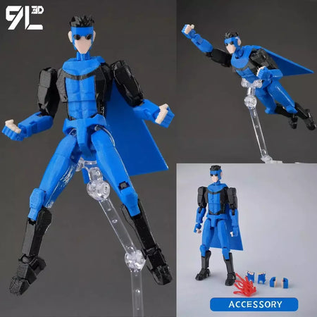9l3d impresso invincible menino lucky13 manequim13 conquistar lex allen super-heróis anime brinquedos figuras de ação manequim modelo ornamentos