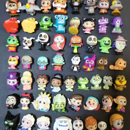 Disney doorables o pesadelo antes do natal jack skellington sally santa vilão ursula cruella figura de ação brinquedos crianças presente