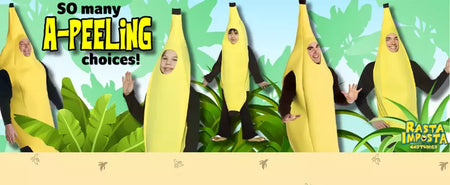 Criança/adulto unissex divertido conjunto de banana amarelo traje luz halloween fruta fantasia festa feriado dança vestido traje