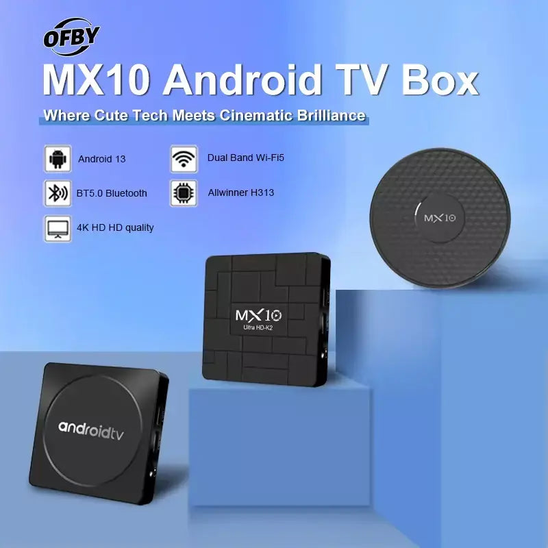 Diretamente da fábrica MX10-F3 TV Stick 4K Android 11 Allwinner H313 2.4G & 5G Wifi 2GB 16GB tv box fire tv stick 4k