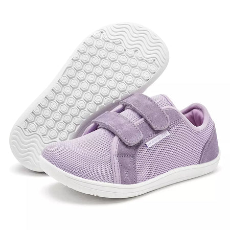 HOBIBEAR-Tênis de malha leve infantil, calçados casuais respiráveis, sapatos minimalistas com os pés descalços, pequenos e grandes, tênis infantil