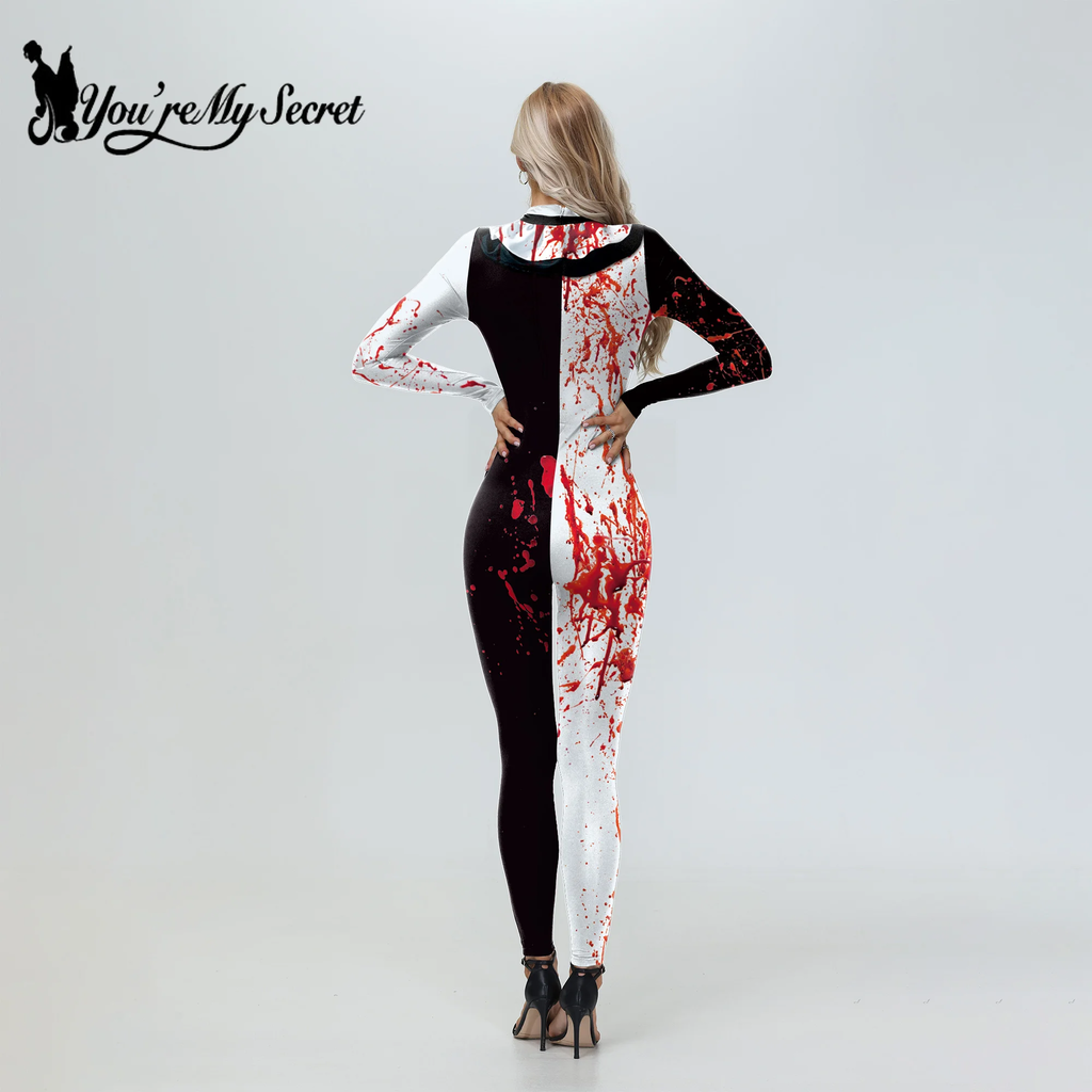 My Secret Art The Clown Cosplay Costume para meninos e meninas, Terrifier 3, Halloween Party Dress, Superhero Costume, Zero Bodysuits