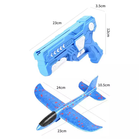 Lançador de avião Brinquedos para crianças, avião ao ar livre, avião voador antiderrapante, catapulta de espuma EPP, presentes de aniversário para meninos e meninas