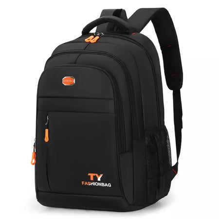 Mochila com zíper multicamadas, mochila de viagem de grande capacidade, mochila para homens e mulheres, mochila para computador de negócios, estudante b
