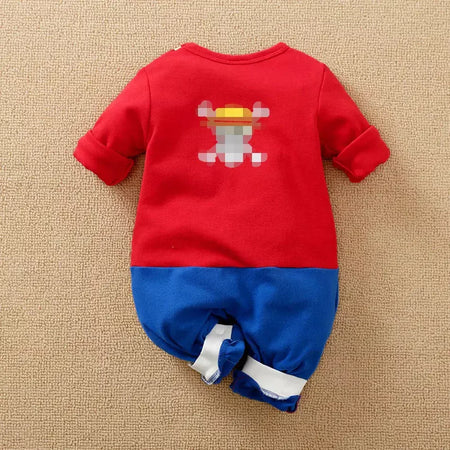 Bebê menina menino traje anime roupas recém-nascidos macacão infantil luffy akatsuki vegeta cosplay macacão da criança traje de halloween 0-18m