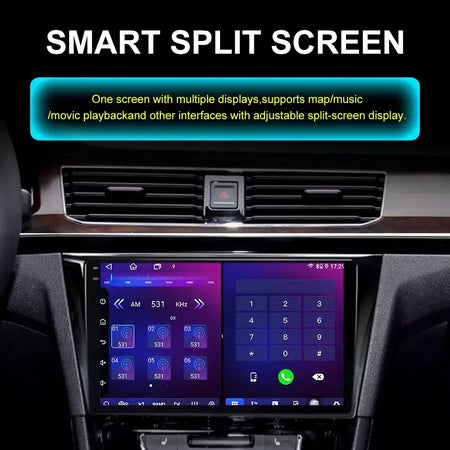 Sistema operacional android para vw volkswagen golf polo skoda rapid octavia tiguan passat amarok carro multimídia vídeo estéreo player gps carplay