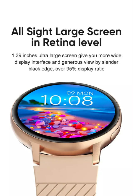 Xiaomi chamada relógio inteligente feminino mostrador personalizado relógios de aço masculino esportes rastreador fitness freqüência cardíaca smartwatch para android