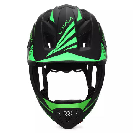 Lixada crianças 2-em-1 destacável capacete facial completo crianças esportes capacete de segurança da bicicleta equipamentos de proteção crianças capacete de ciclismo