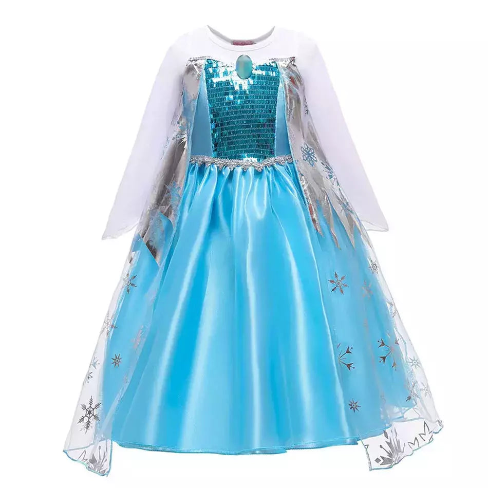 Crianças elsa ariel traje meninas quarta-feira dança disfarce crianças rapunzel vestido elegante barbi cosplay halloween fantasia 3-12t
