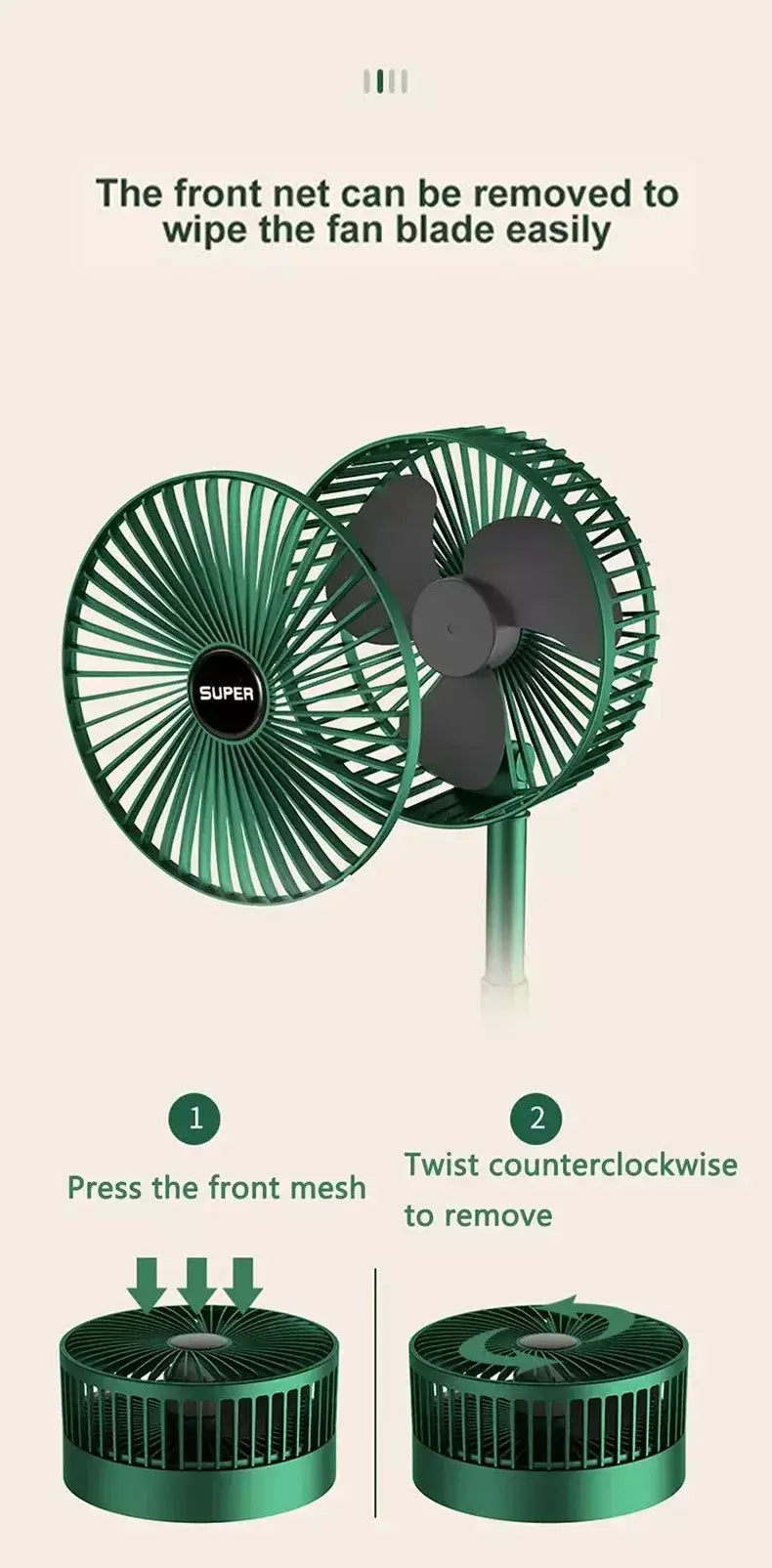 Mini ventilador elétrico portátil ajustável, Pequeno ventilador de refrigeração, Handy Desk, Casa, Escritório, Bateria de mesa, USB Recarregável