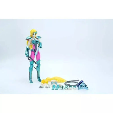 GoodTony/GT Saint Seiya Mito Pano EX Athena Pandora Águia Marin Ophiuchus Shaina Prata Cavaleiros do Zodíaco Figura de ação