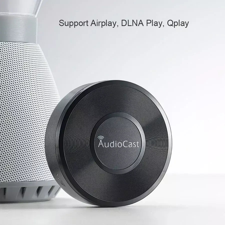 Audiocast m5 sem fio wifi música áudio streamer receptor audiocast ieast pplaydlna para airplay áudio música adaptador multi sala