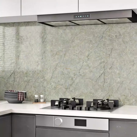 Papel de parede autoadesivo de mármore, Oil Proof, Adesivos em rolos para cozinha, Impermeável, Papel de contato para parede do banheiro