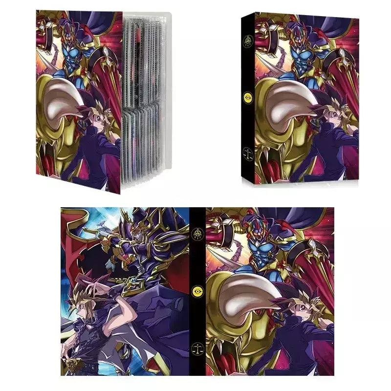 Yu gi oh 5ds yusei fudo 240 cartões álbum mapa carta pasta fichário jogo coleção presente brinquedo jack atlas akiza izinski