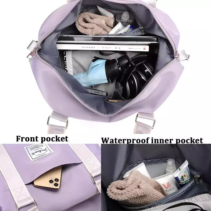 2024 novo saco de fitness moda saco de bagagem dos homens casual grande capacidade bolsa esportiva armazenamento de viagem saco de bagagem simples saco com zíper