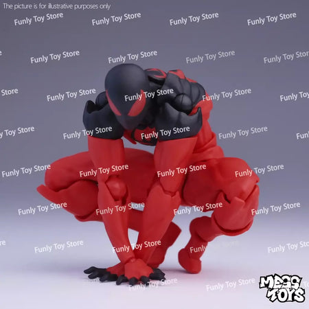Em estoque brinquedos bagunça homem aranha symbiote spiderman messtoys scarlet aranha terno preto vizinho anime figura de ação presentes brinquedos